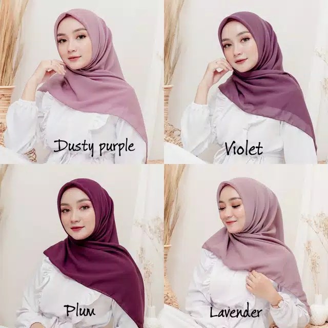 Detail Bella Square Warna Rose Pink Nomer 25