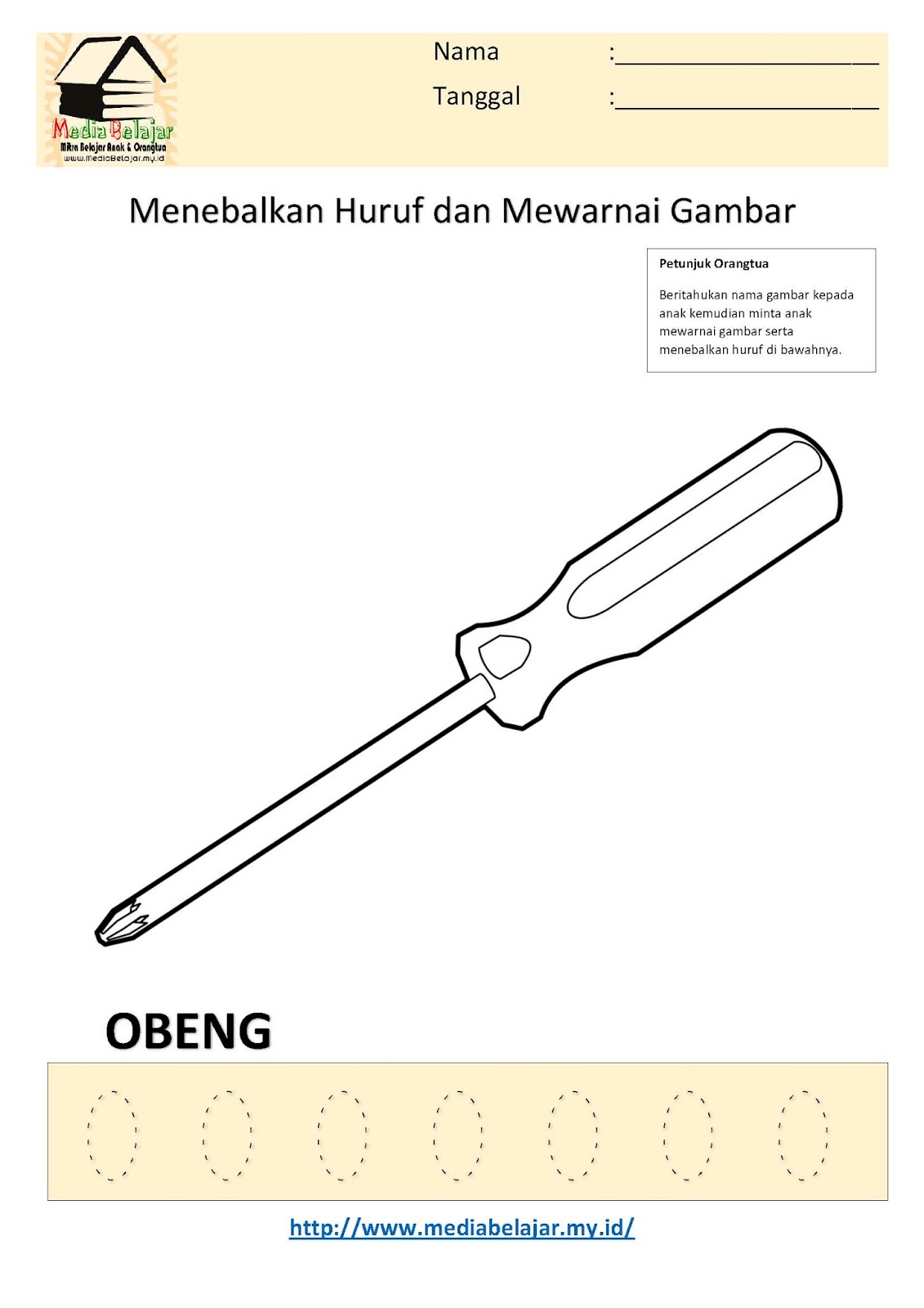 Detail Benda Dari Huruf O Nomer 19