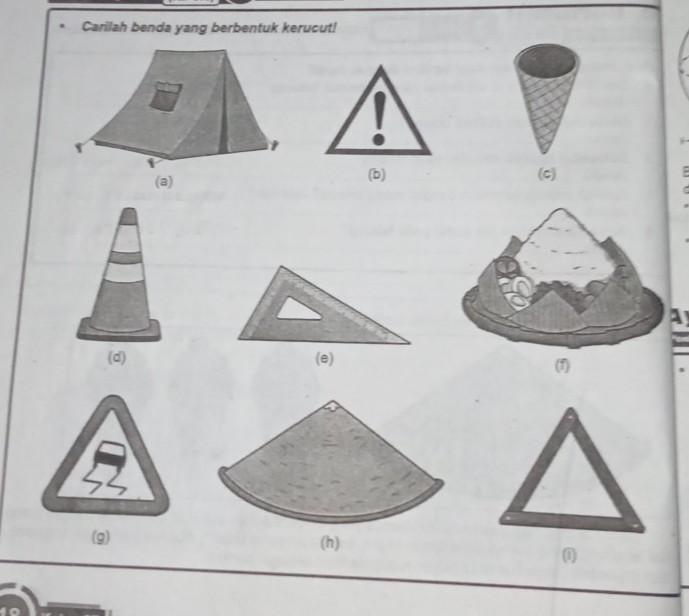 Detail Benda Yang Berbentuk Kerucut Nomer 10