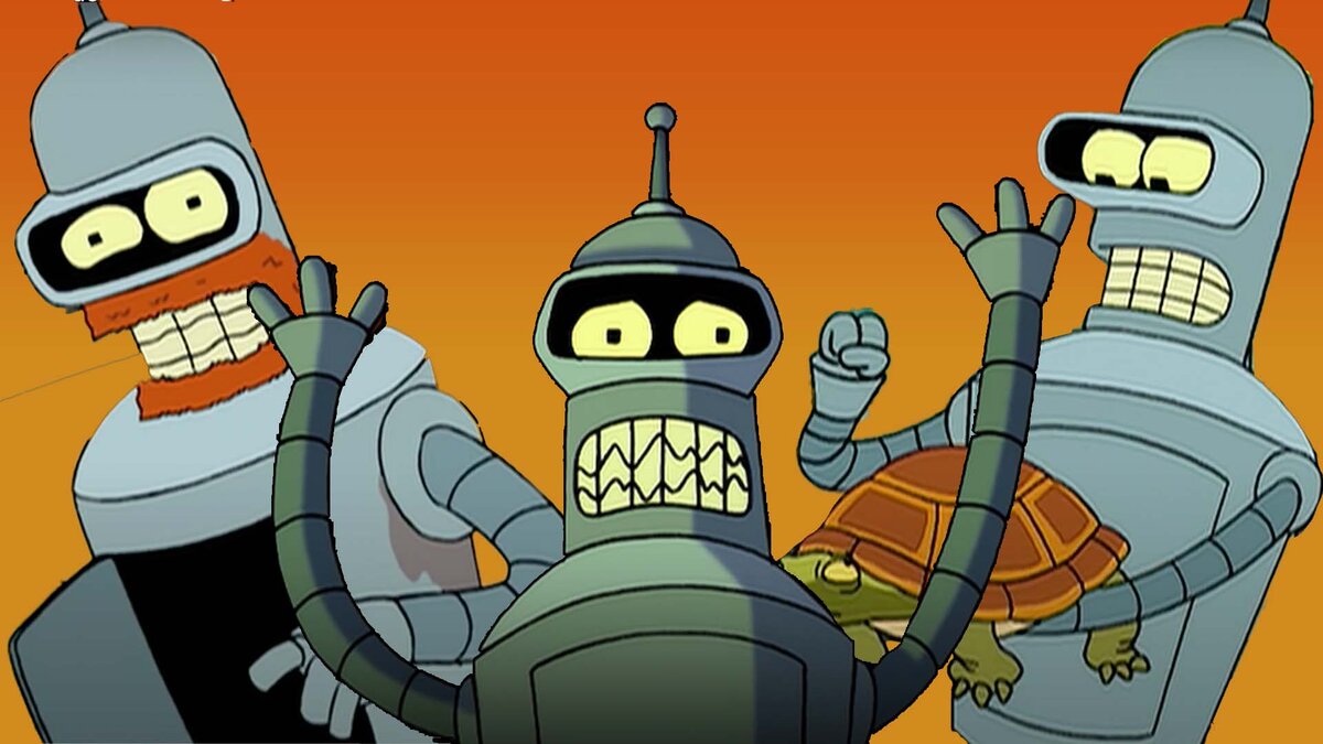 Detail Bender Futurama Nomer 29