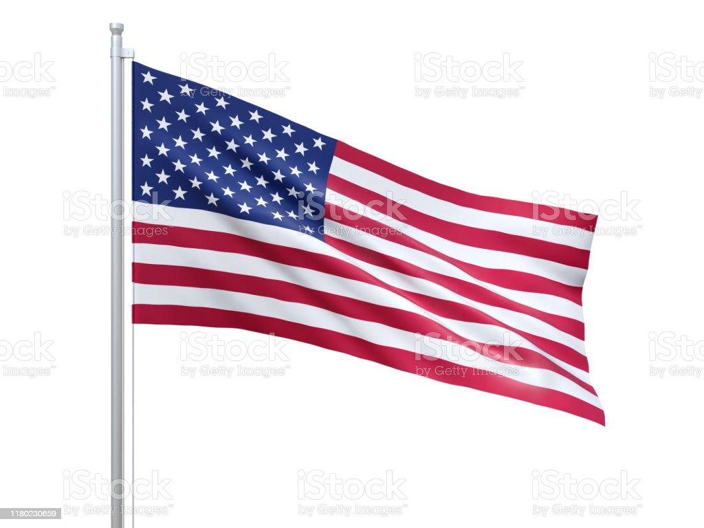 Detail Bendera Amerika 3d Nomer 9