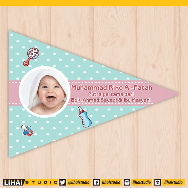 Detail Bendera Aqiqah Nomer 13