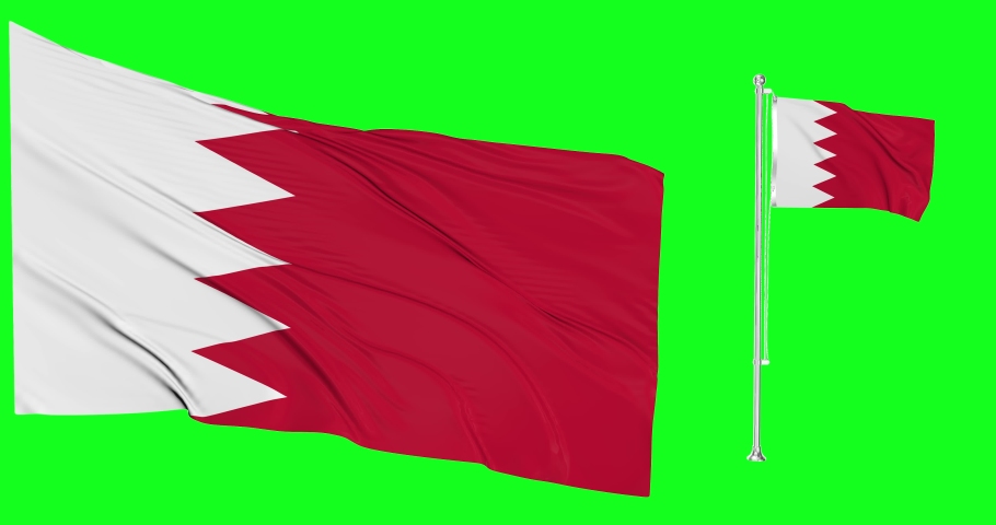 Detail Bendera Bahrain Dan Qatar Nomer 42