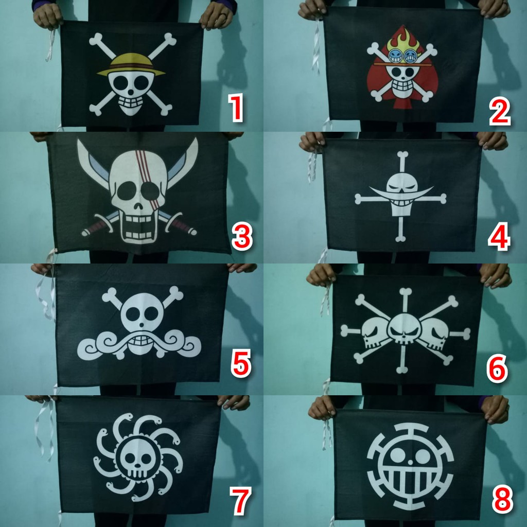 Detail Bendera Bajak Laut One Piece Nomer 11