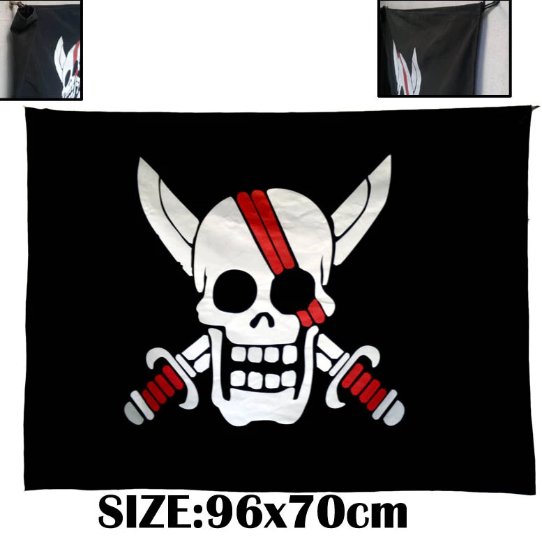 Detail Bendera Bajak Laut One Piece Nomer 33