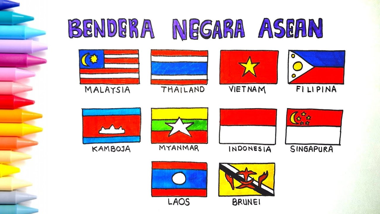 Detail Bendera Bendera Asean Nomer 14