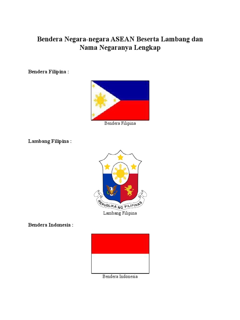 Detail Bendera Bendera Asean Nomer 22
