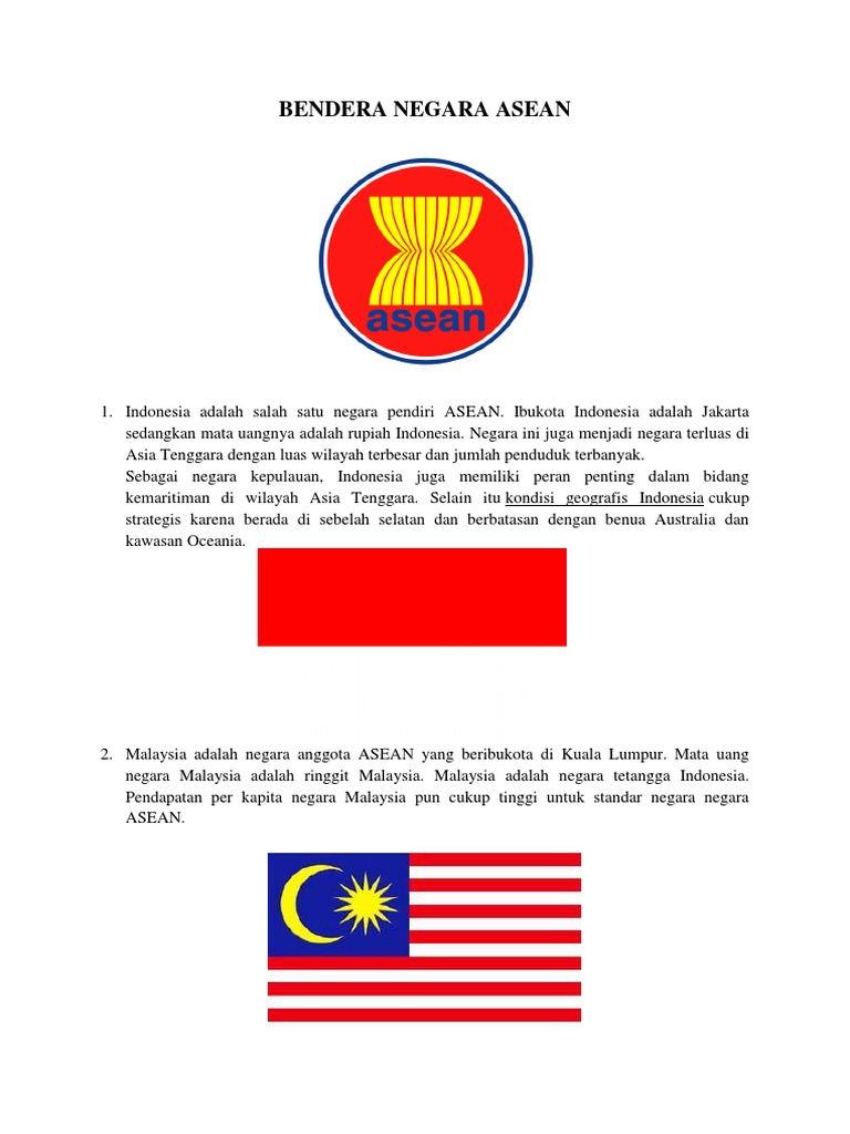 Detail Bendera Bendera Asean Nomer 42