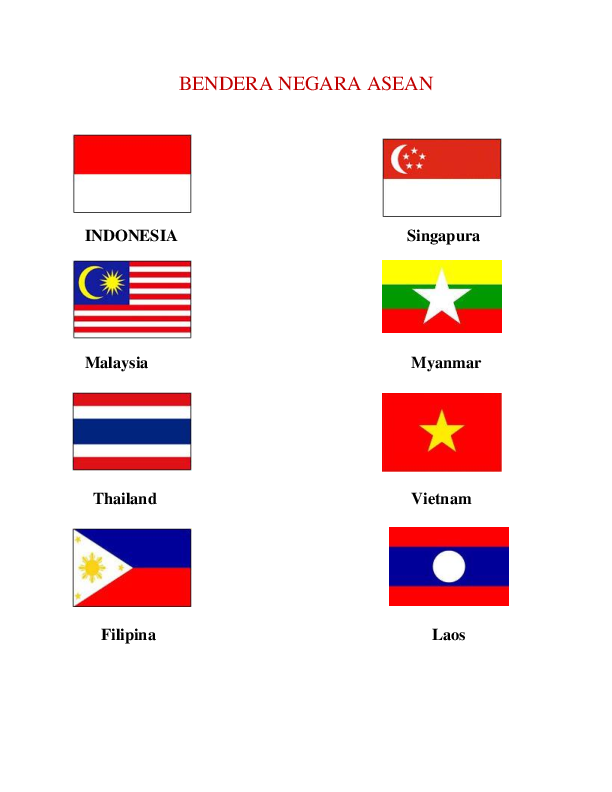 Detail Bendera Bendera Negara Anggota Asean Nomer 11