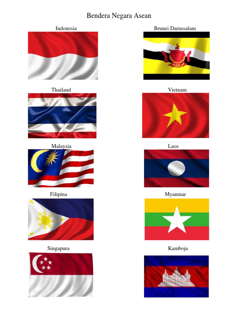 Detail Bendera Bendera Negara Anggota Asean Nomer 12