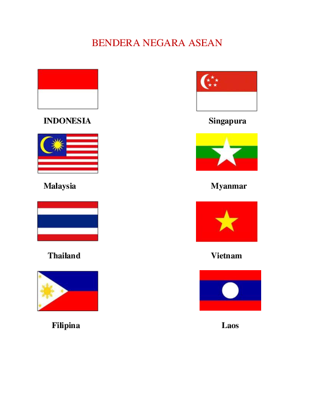 Detail Bendera Bendera Negara Asean Nomer 15