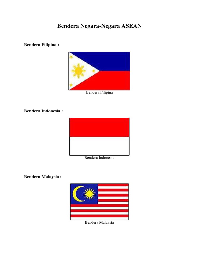 Detail Bendera Bendera Negara Asean Nomer 21