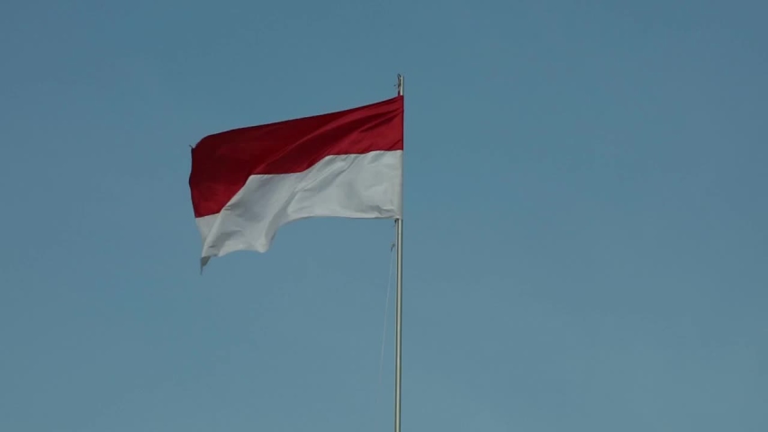 Detail Bendera Berkibar Indonesia Nomer 23