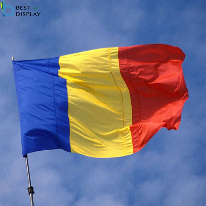 Detail Bendera Biru Kuning Nomer 23