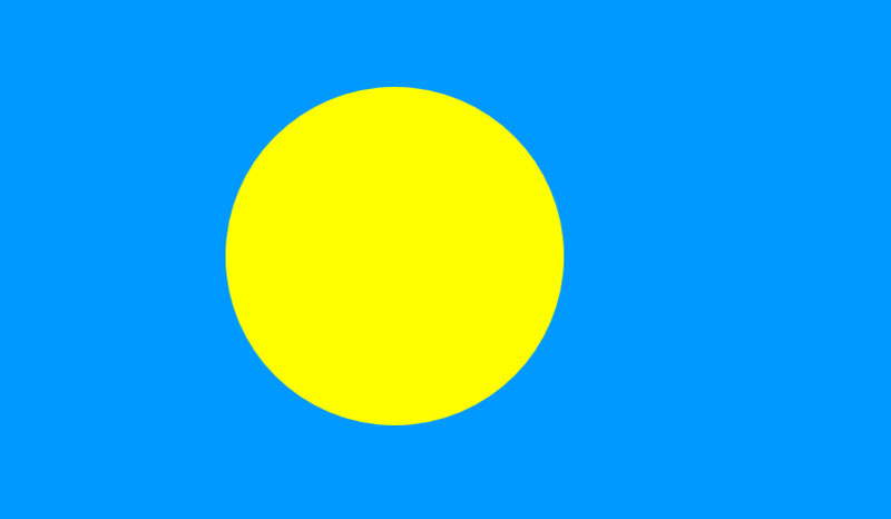 Detail Bendera Biru Kuning Nomer 27