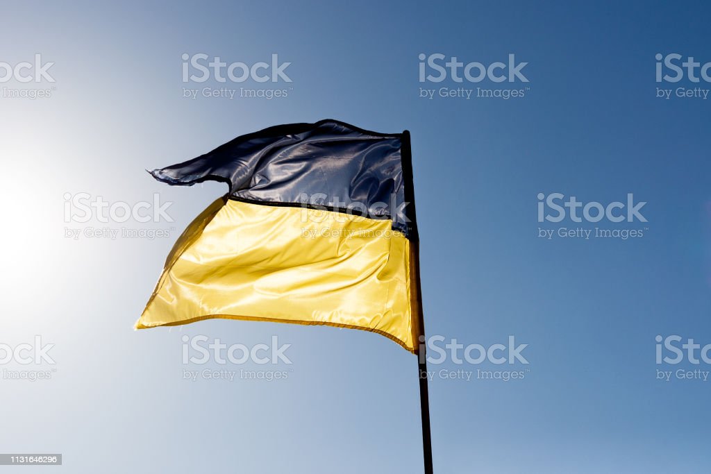 Detail Bendera Biru Kuning Nomer 30