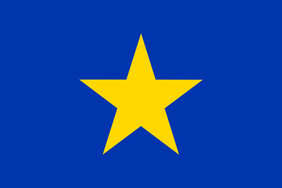 Detail Bendera Biru Kuning Nomer 39
