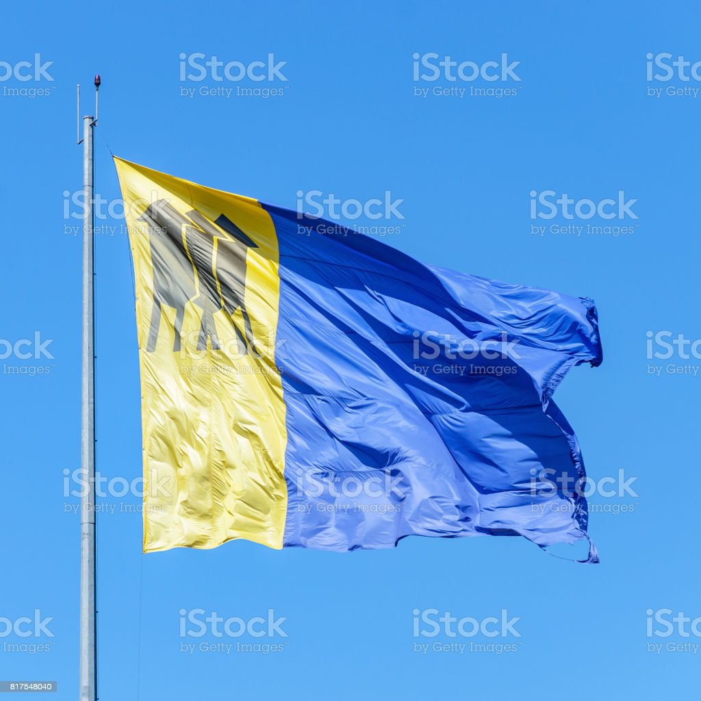Detail Bendera Biru Kuning Nomer 48