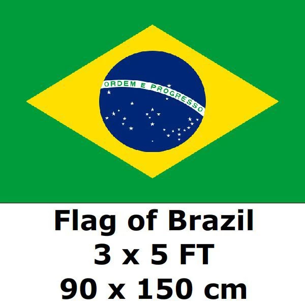 Bendera Brasil 2018 - KibrisPDR