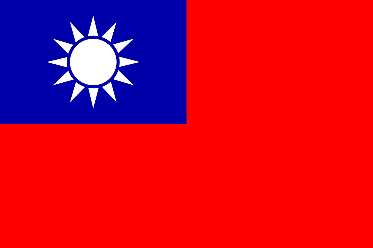 Detail Bendera Chinese Taipei Nomer 6