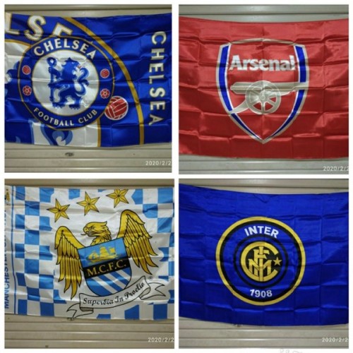 Detail Bendera Club Sepak Bola Nomer 10