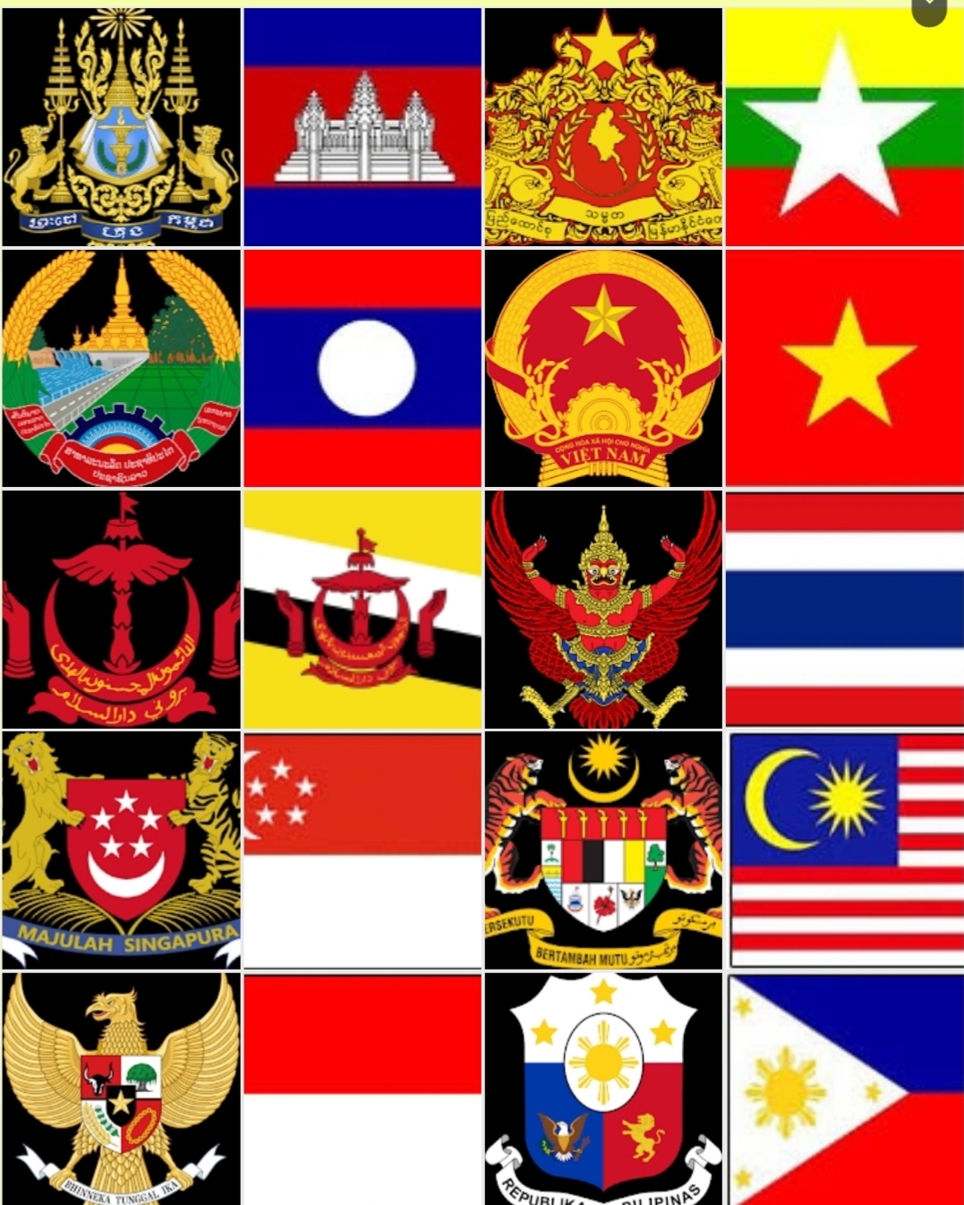 Detail Bendera Dan Lambang Negara Singapura Nomer 16