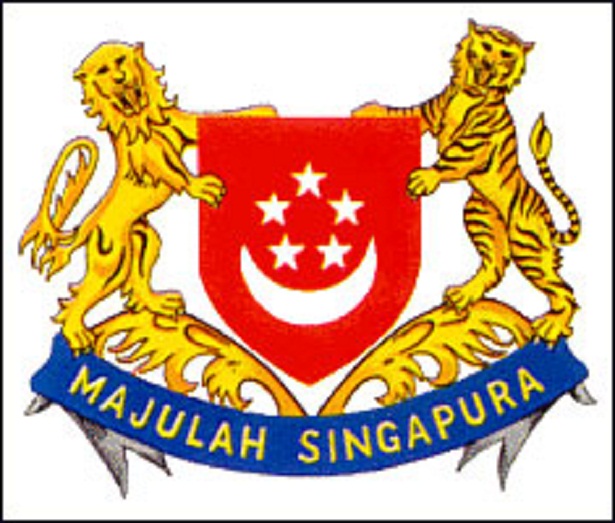 Detail Bendera Dan Lambang Negara Singapura Nomer 4