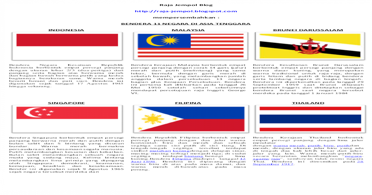 Detail Bendera Di Asia Tenggara Nomer 49