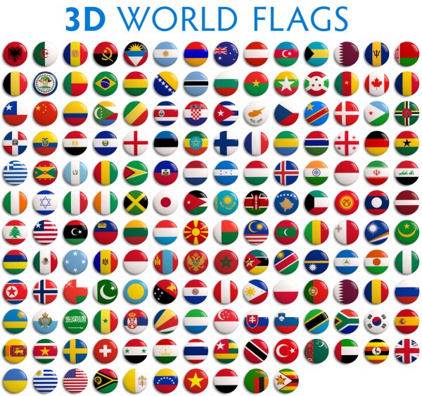 Detail Bendera Dunia Lengkap Wallpaper Nomer 4