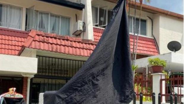 Detail Bendera Hitam Polos Nomer 46