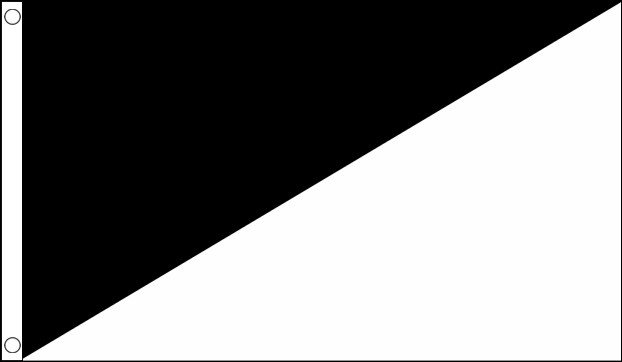Detail Bendera Hitam Putih Koleksi Nomer 4