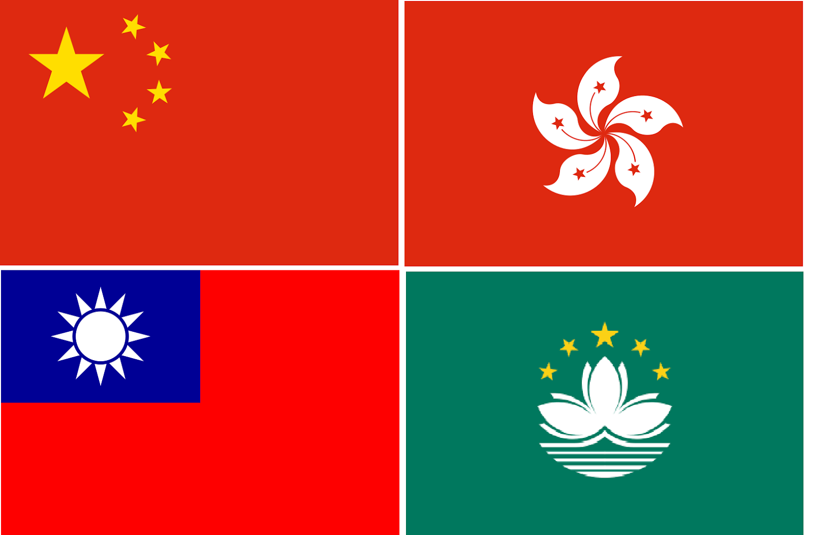 Detail Bendera Hong Kong Nomer 19