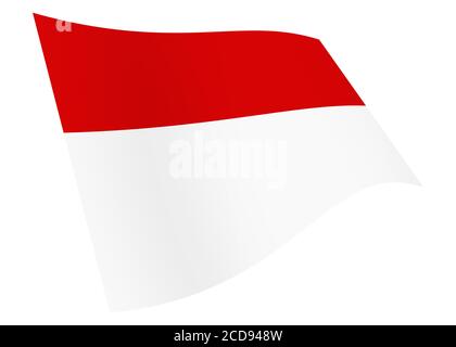 Detail Bendera Indonesia 3d Nomer 25