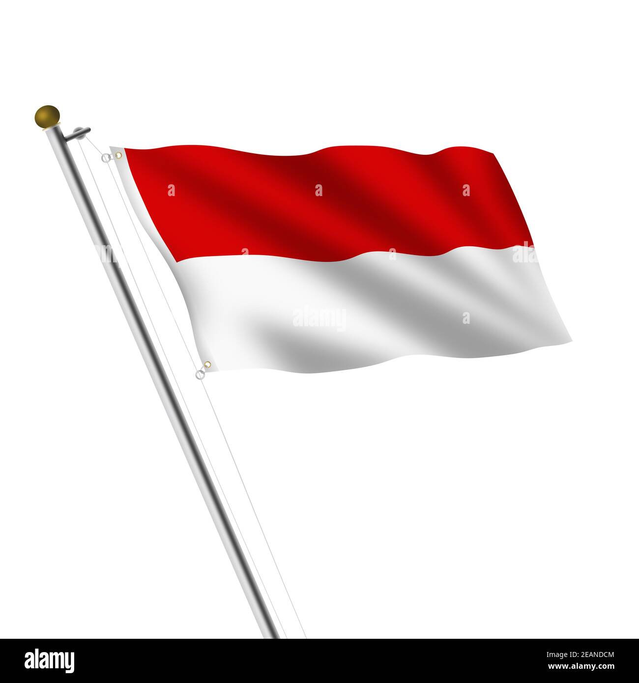 Detail Bendera Indonesia 3d Nomer 26