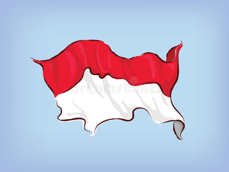 Detail Bendera Indonesia Art Nomer 17