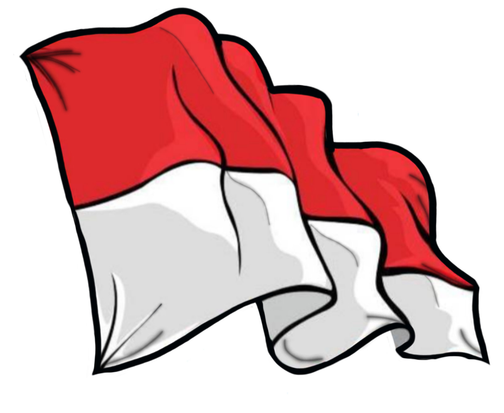 Detail Bendera Indonesia Art Nomer 10