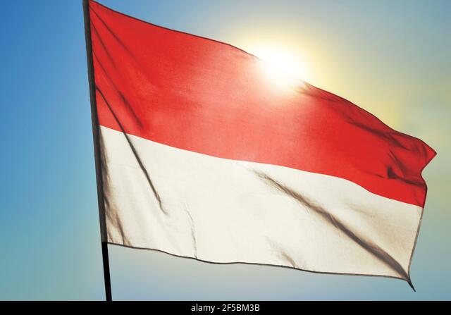 Detail Bendera Indonesia Berkibar Hd Nomer 55