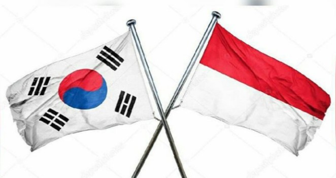 Detail Bendera Indonesia Dan Korea Nomer 3