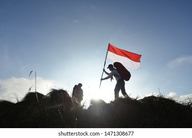 Detail Bendera Indonesia Siluet Nomer 9