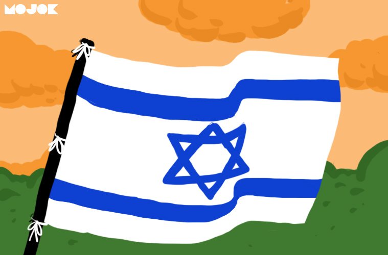 Detail Bendera Israel Dan Palestina Nomer 28