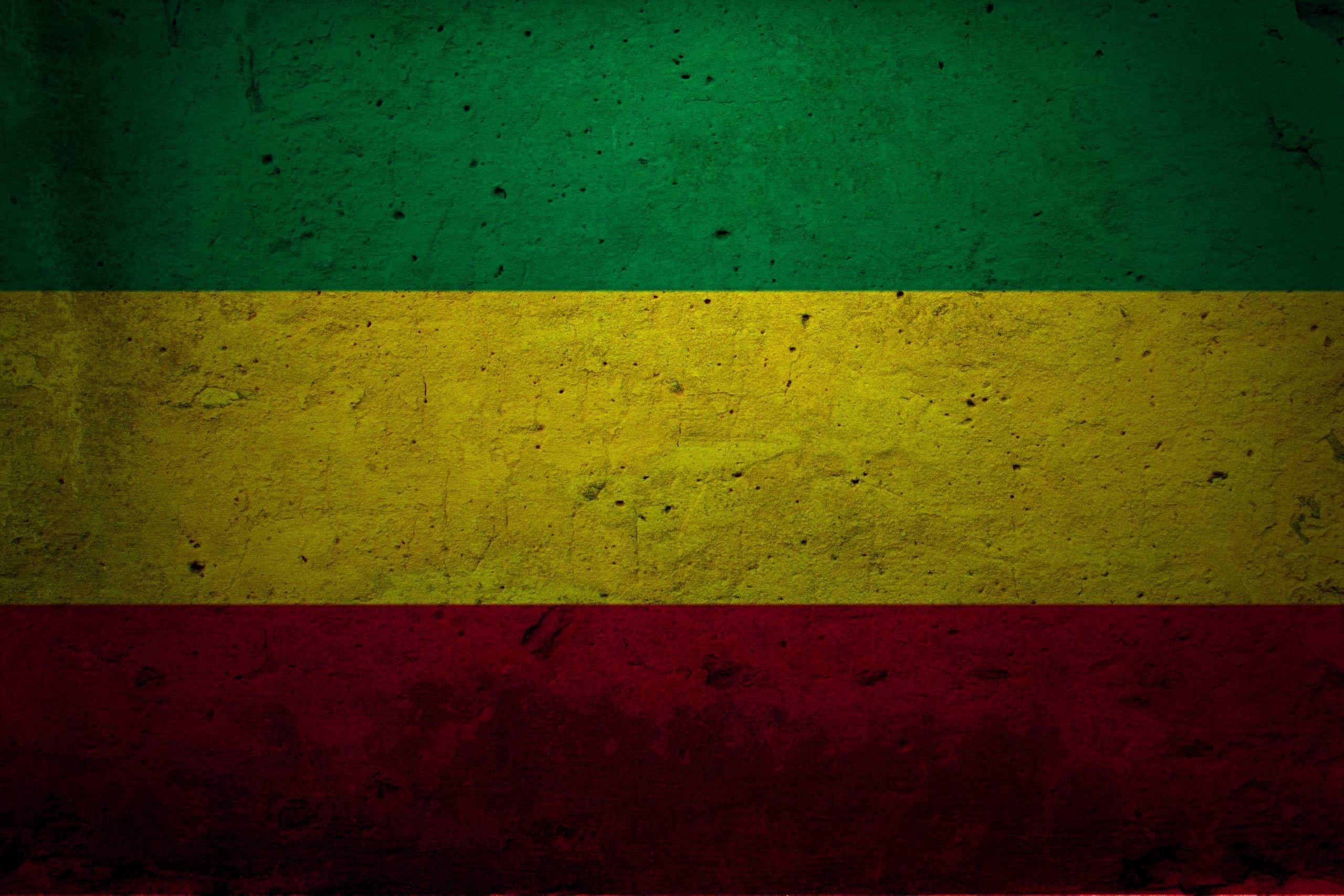 Detail Bendera Jamaika Rasta Nomer 4