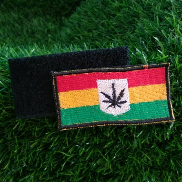 Detail Bendera Jamaika Rasta Nomer 46