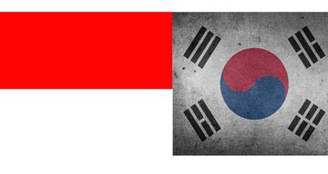 Detail Bendera Korea Dan Indonesia Nomer 49