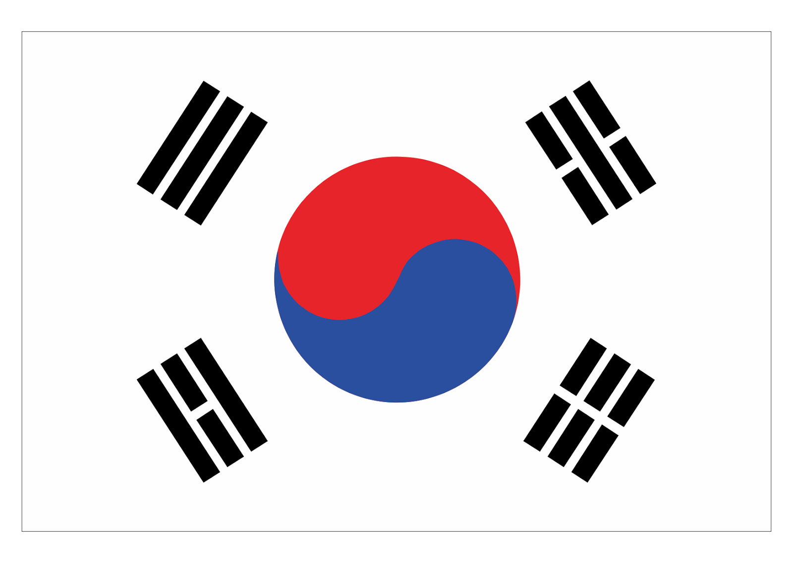 Detail Bendera Korea Png Nomer 40