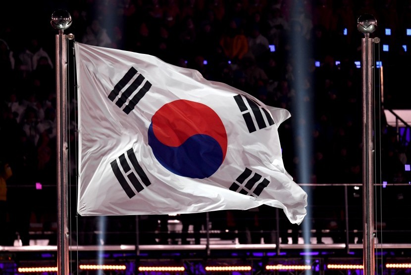 Detail Bendera Korea Selatan Dan Indonesia Nomer 12