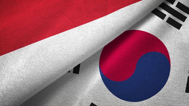 Detail Bendera Korea Selatan Dan Indonesia Nomer 19