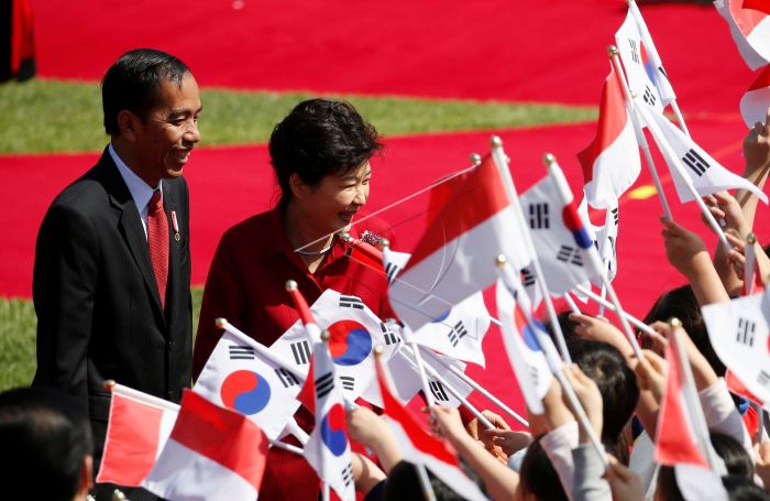 Detail Bendera Korea Selatan Dan Indonesia Nomer 47