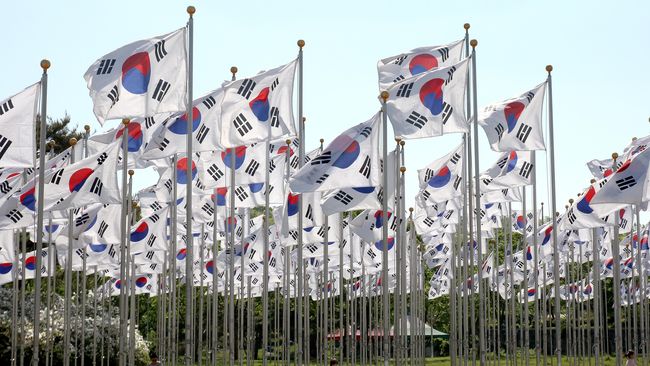 Detail Bendera Korea Selatan Dan Indonesia Nomer 54