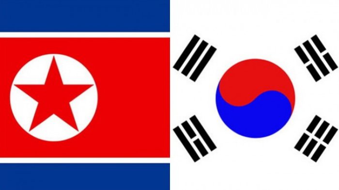 Detail Bendera Korea Selatan Dan Korea Utara Nomer 20