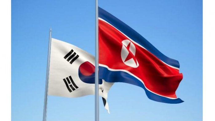 Detail Bendera Korea Utara Dan Korea Selatan Nomer 13